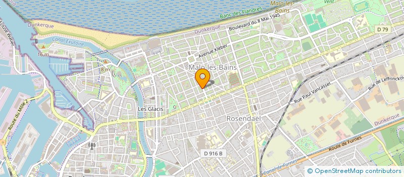 localisation de l'entreprise GS RE IMMO à DUNKERQUE