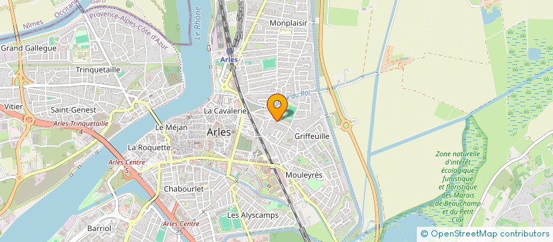 localisation de l'entreprise GS RENOV à ARLES