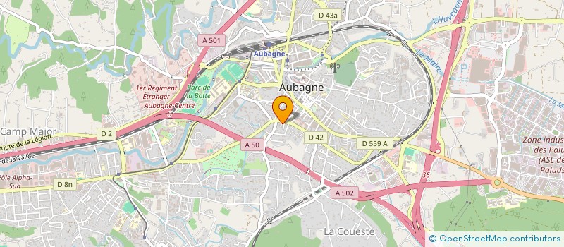 localisation de l'entreprise GS RENOVATION à AUBAGNE