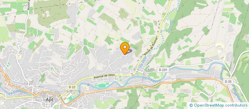 localisation de l'entreprise GS RESEAU'ELEC  APT