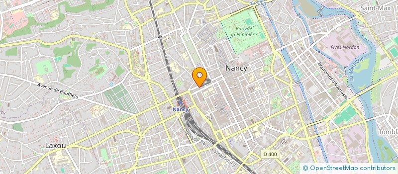 localisation de l'entreprise GS SANTE  NANCY