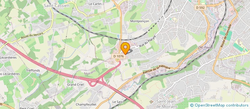 localisation de l'entreprise GS SOLAR ENERGY  VOIRON