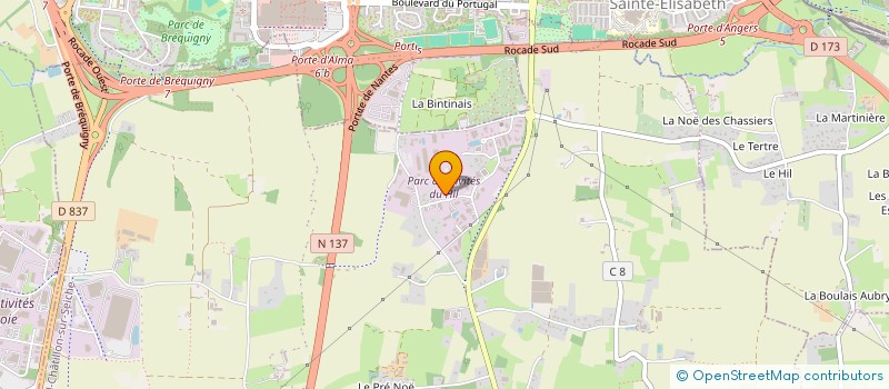 localisation de l'entreprise GS STRASBOURG  NOYAL-CHATILLON-SUR-SEICHE