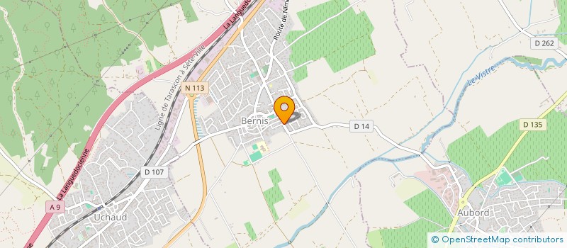 localisation de l'entreprise GS TAXI  BERNIS