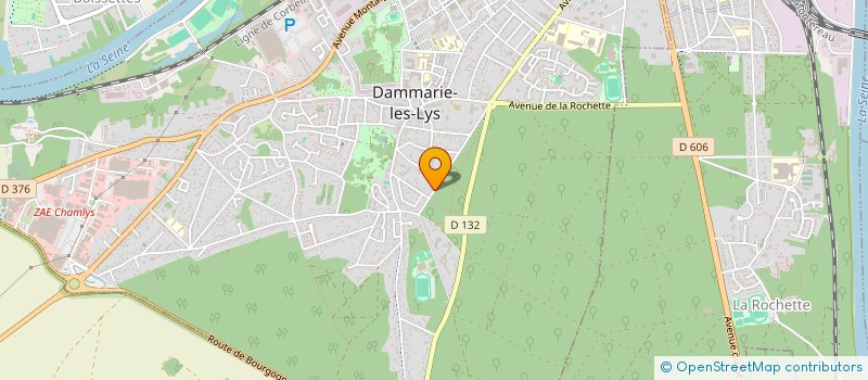 localisation de l'entreprise GS TP à DAMMARIE-LES-LYS
