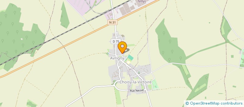 localisation de l'entreprise GS TRANSPORTS  AVRIGNY