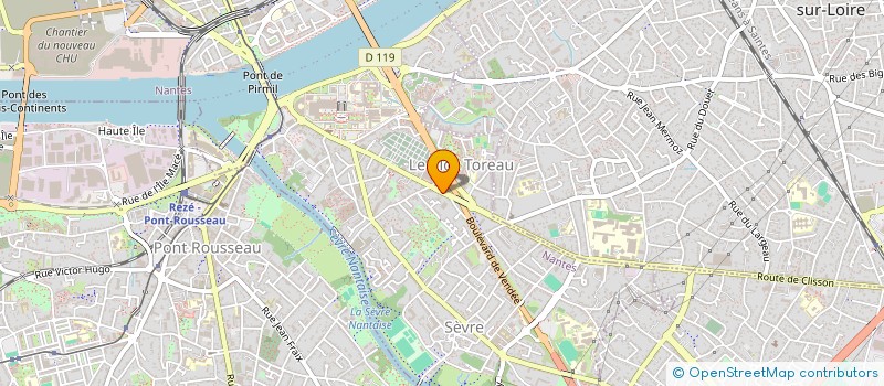 localisation de l'entreprise GS TRAVAUX à NANTES