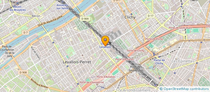 localisation de l'entreprise GS2 à LEVALLOIS-PERRET