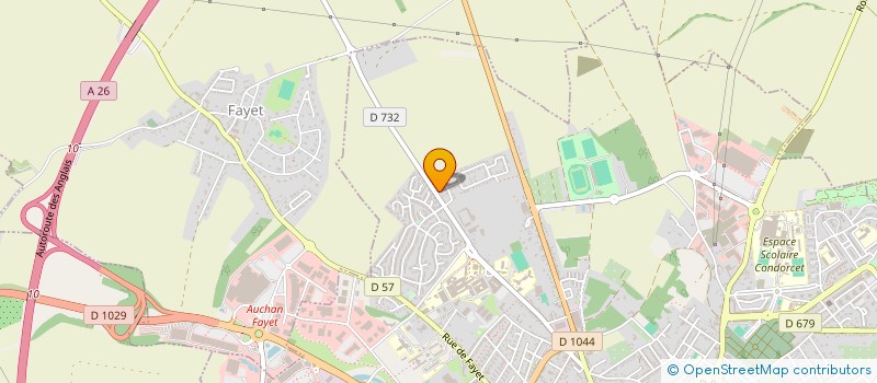 localisation de l'entreprise GS2LC à SAINT-QUENTIN
