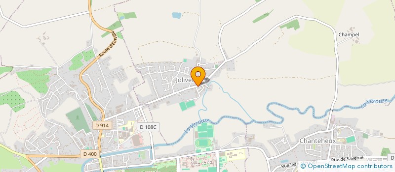 localisation de l'entreprise GS2M  JOLIVET