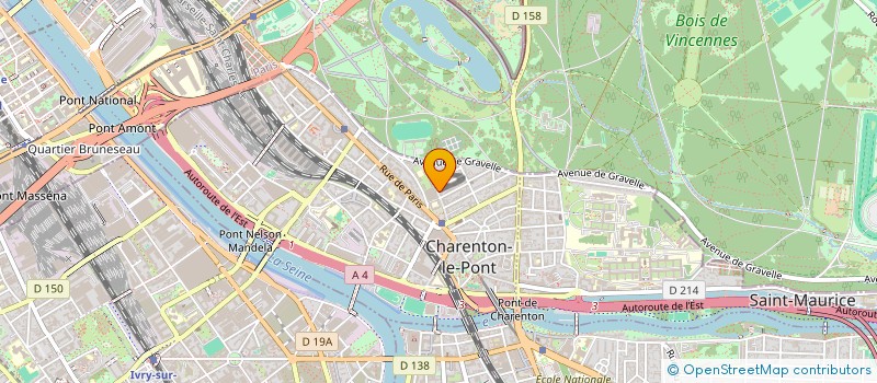 localisation de l'entreprise GS2P  CHARENTON-LE-PONT