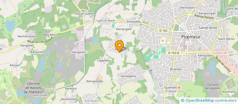 localisation de l'entreprise GS2R à PLOEMEUR