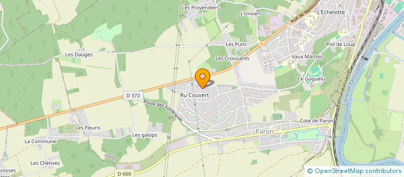 localisation de l'entreprise GS46  SENS