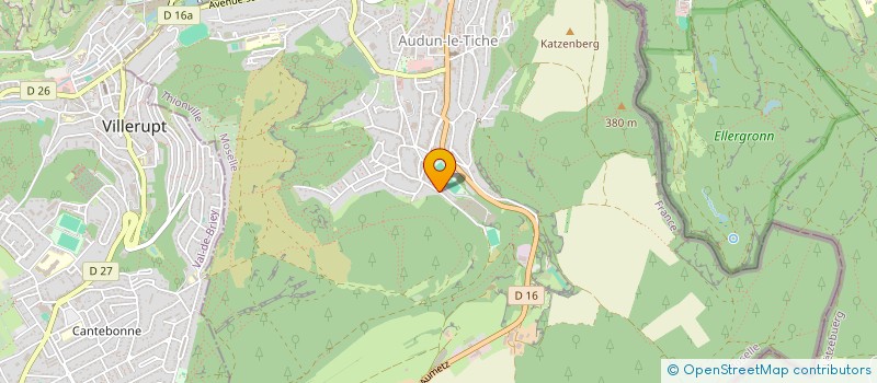 localisation de l'entreprise GSA  AUDUN-LE-TICHE