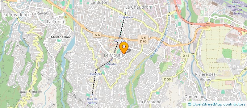 localisation de l'entreprise GSA CAPITAL à SAINT-DENIS