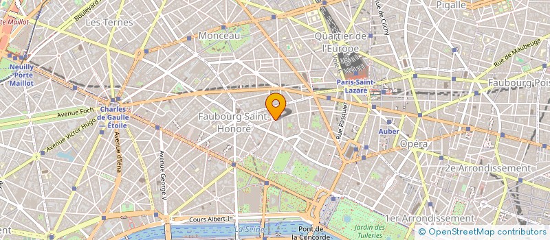 localisation de l'entreprise GSA & CO  PARIS