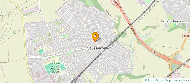 localisation de l'entreprise GSA-RENOV à GOUSSAINVILLE
