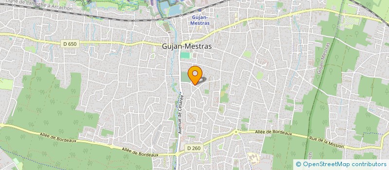 localisation de l'entreprise GSAGE à GUJAN MESTRAS