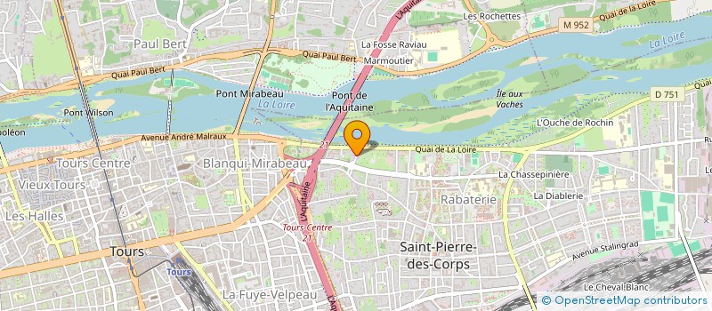 localisation de l'entreprise GSAR  SAINT-PIERRE-DES-CORPS