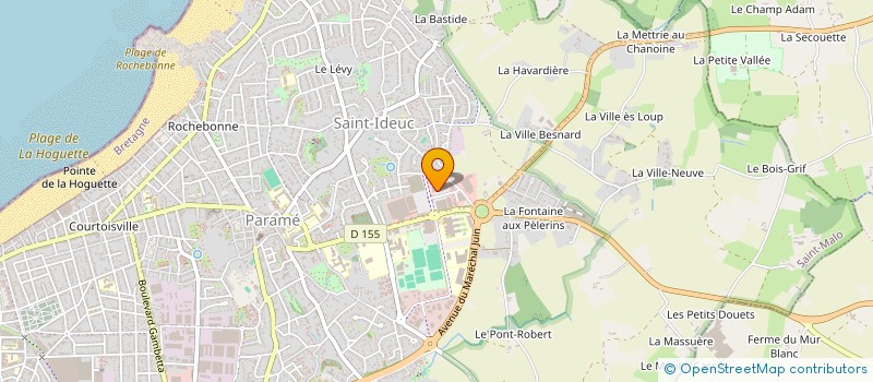 localisation de l'entreprise GSBMALO à SAINT-MALO