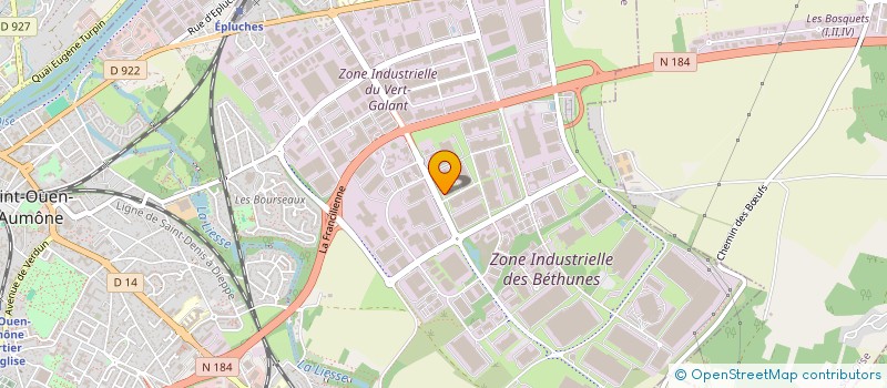 localisation de l'entreprise GSC  SAINT-OUEN-L'AUMONE
