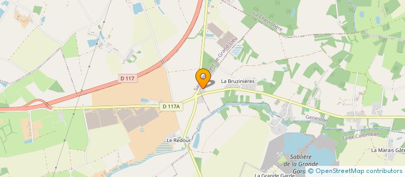 localisation de l'entreprise GSC ASSAINISSEMENT  GENESTON