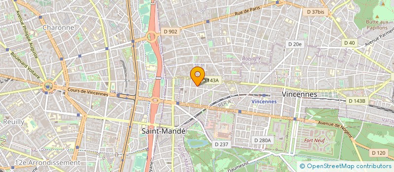 localisation de l'entreprise GSC CONSULTANTS à VINCENNES