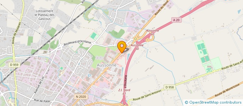 localisation de l'entreprise GSC HOLDING  MONTAUBAN