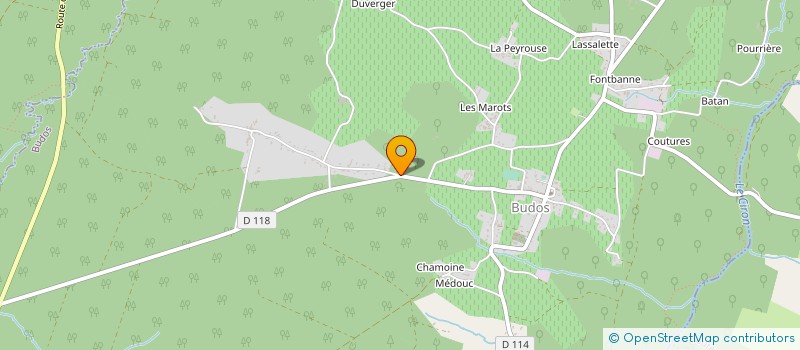 localisation de l'entreprise GSC IMMOBILIER  LANDIRAS