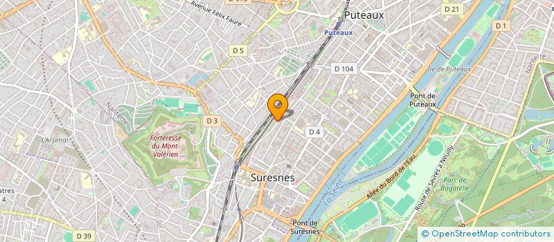 localisation de l'entreprise GSC PRESTIGE à SURESNES