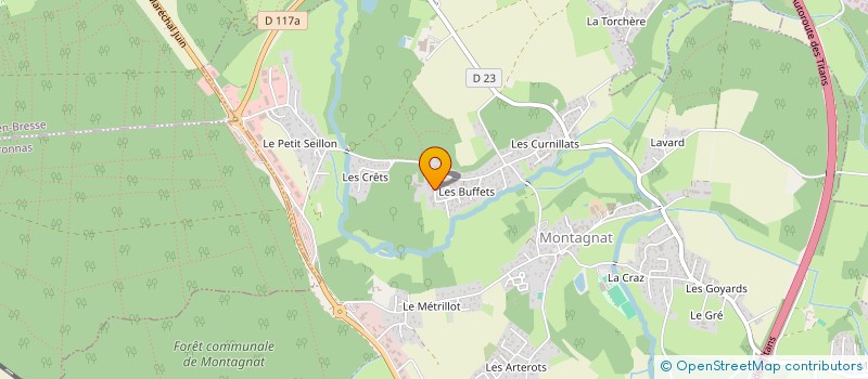localisation de l'entreprise GSCB à FERNEY-VOLTAIRE