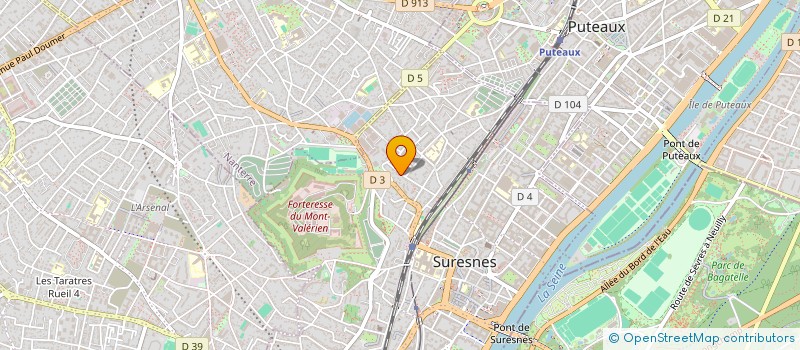 localisation de l'entreprise GSCOUT ONE à SURESNES