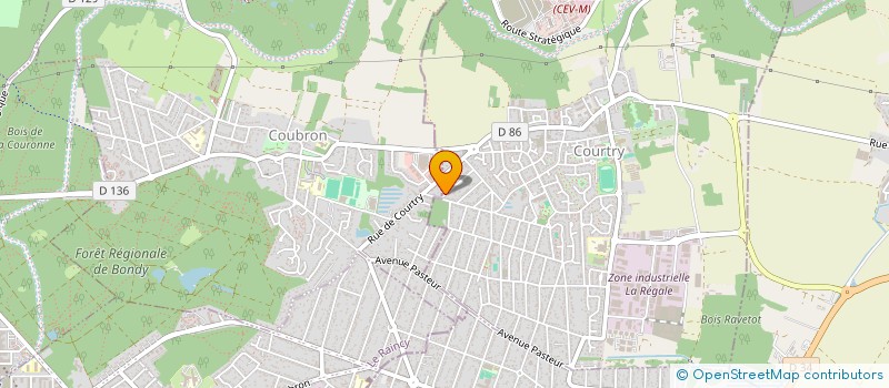 localisation de l'entreprise GSCS CORP à COURTRY
