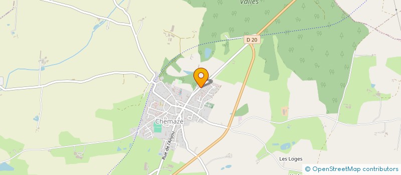 localisation de l'entreprise GSD  CHEMAZE