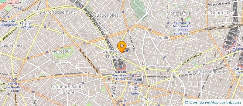 localisation de l'entreprise GSD GESTION à PARIS