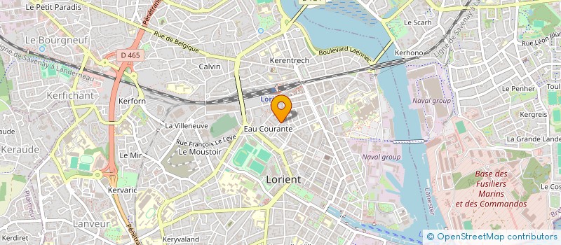 localisation de l'entreprise GSE  LORIENT