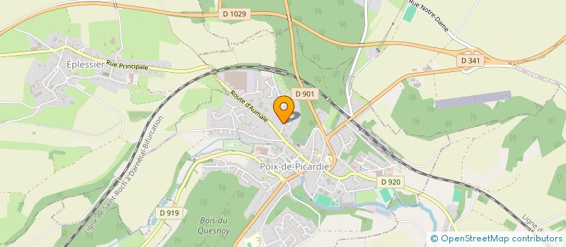 localisation de l'entreprise GSE  POIX-DE-PICARDIE