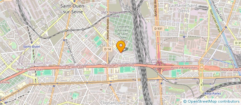 localisation de l'entreprise GSE INTEGRATION à SAINT-OUEN-SUR-SEINE