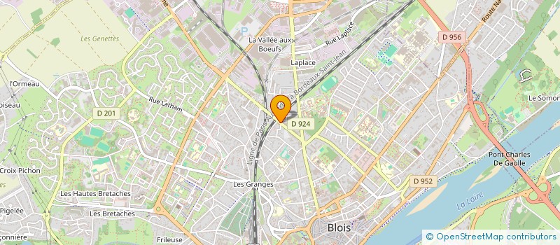 localisation de l'entreprise GSE SERVICES  BLOIS