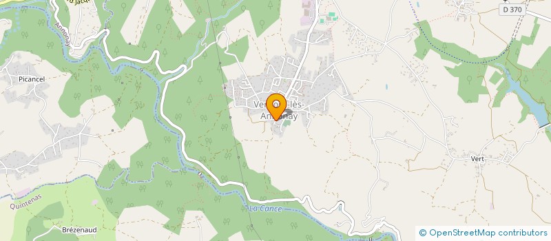 localisation de l'entreprise GSEV  VERNOSC-LES-ANNONAY