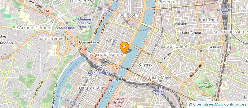 localisation de l'entreprise GSF à LYON