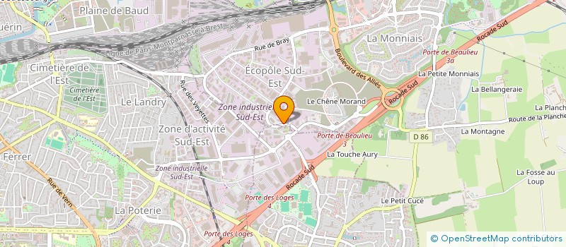 localisation de l'entreprise GSF CELTUS à CESSON-SEVIGNE