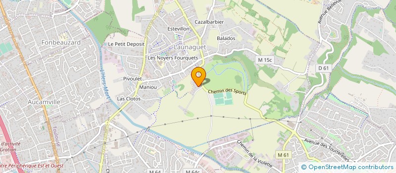 localisation de l'entreprise GSF PATRIMOINE à TOULOUSE