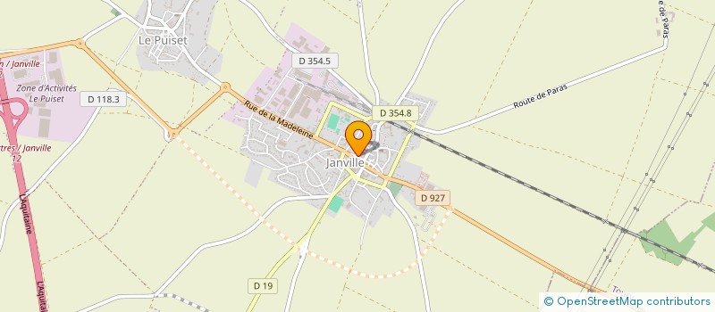 localisation de l'entreprise GSFI  ORLY