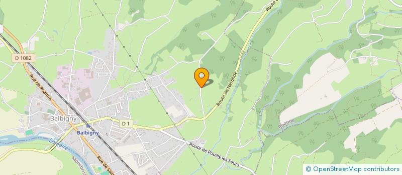 localisation de l'entreprise GSG  BALBIGNY