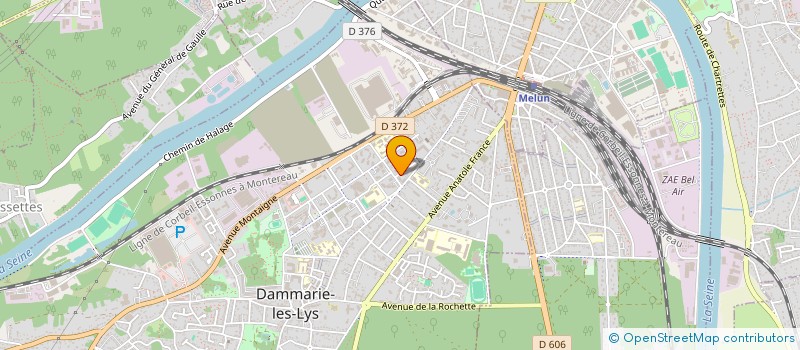 localisation de l'entreprise GSG SERVICES à DAMMARIE-LES-LYS