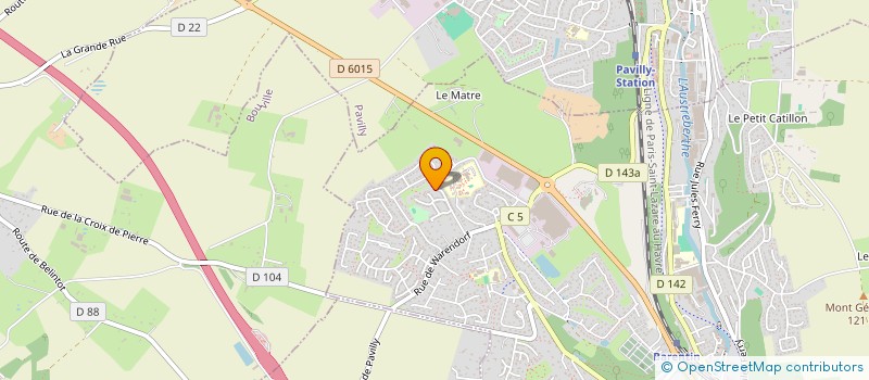 localisation de l'entreprise GSGC IMMOBILIER  BARENTIN