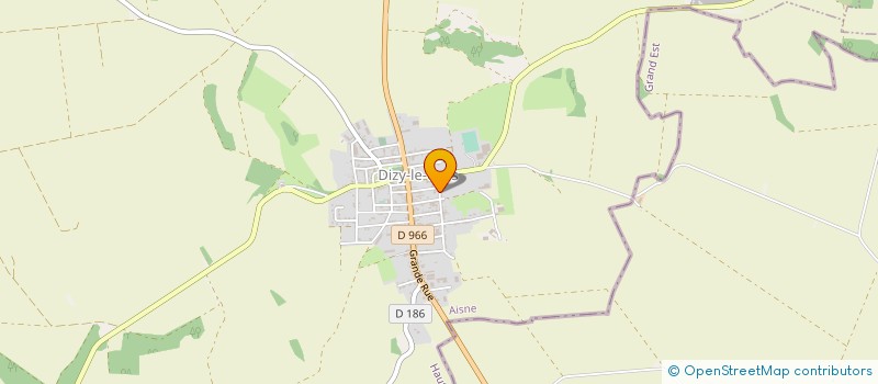 localisation de l'entreprise GSI  DIZY-LE-GROS