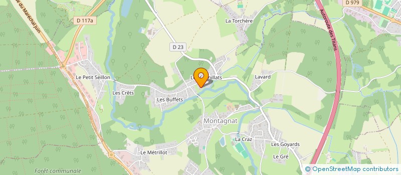 localisation de l'entreprise GSI CONSULTING GROUPE  BOURG-EN-BRESSE