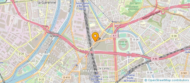 localisation de l'entreprise GSI (GESTION SECURITE INTERVENTION)  SAINT-DENIS